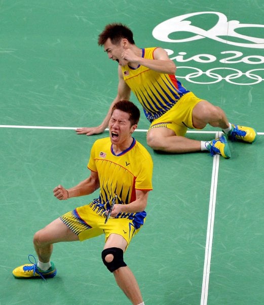 V shem olympic goh Badminton: V