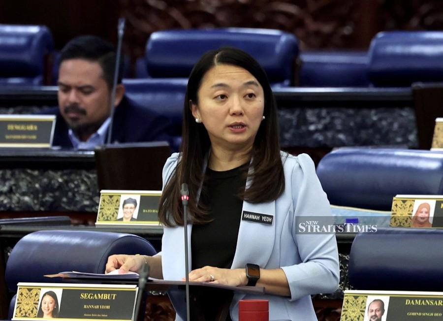 Youth and Sports Minister Hannah Yeoh has called on private stakeholders to seek government approval before bidding to host and organise international sporting events in Malaysia. - NSTP pic