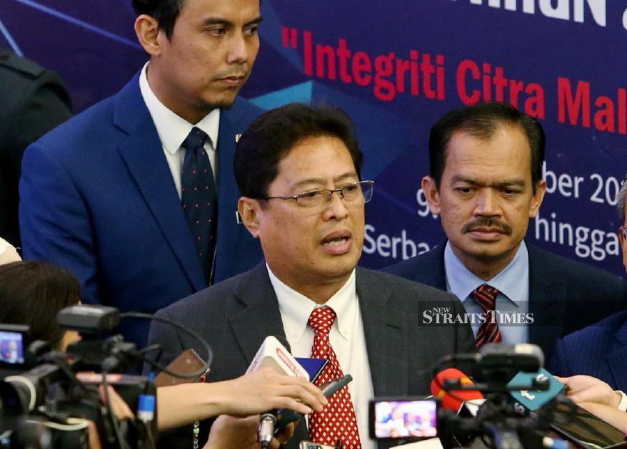 MACC Chief Commissioner Tan Sri Azam Baki said the police report against the MPs was lodged last Monday, adding that the police have referred the matter to MACC for further investigation due to the elements of corruption. NSTP/EIZAIRI SHAMSUDIN