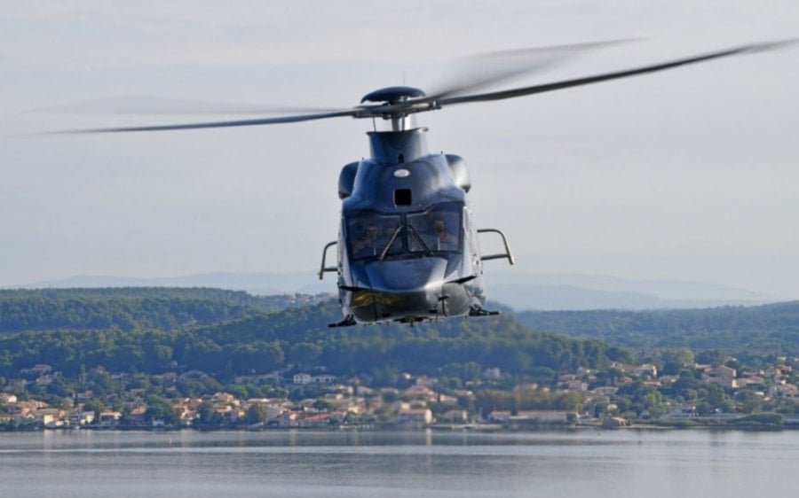 Airbus’ next generation twin-engine H160 helicopter has been granted type certification by the Civil Aviation Authority of Malaysia (CAAM), paving the way for the rotorcraft’s entry into the Malaysian market.- BERNAMA pic