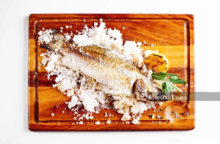 Salted fish is a specialty at Prego.