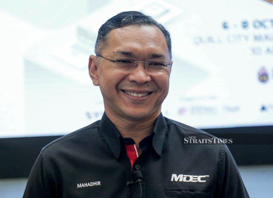 MDEC CEO Ts Mahadhir Aziz, said this is a collaborative initiative between MDEC and Dattel Asia Group (DTL), aimed at enhancing the digital business landscape for SMEs in Malaysia. File pic