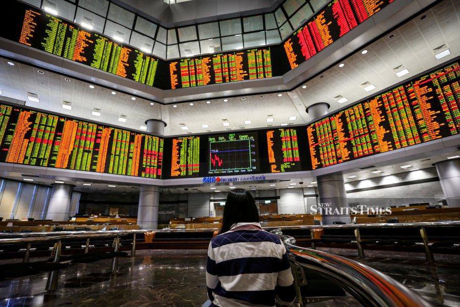 Bursa Malaysia ended midday mixed as buying in selected heavyweights supported the local benchmark index to stay in positive territory. NSTP/ASWADI ALIAS.