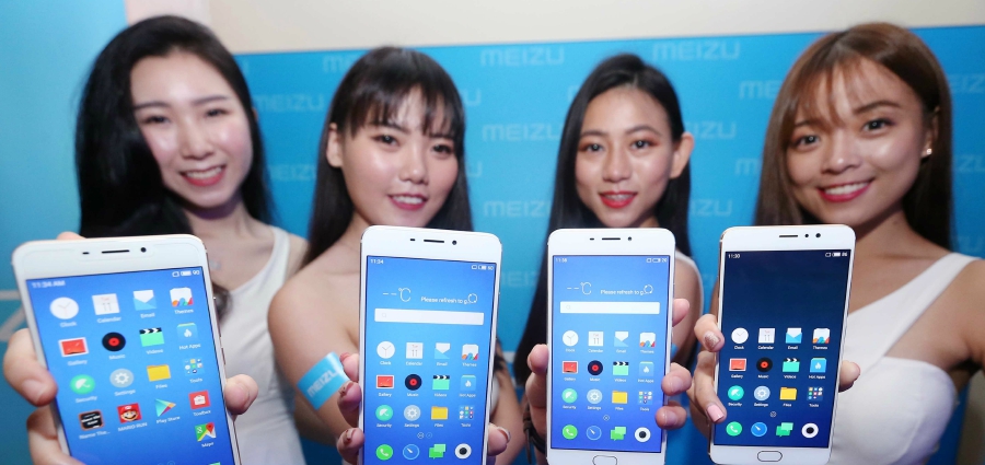 Chinese smartphone maker Meizu has launched two new models: the Pro 6 Plus and the M5 Note. Pix by Salhani Ibrahim