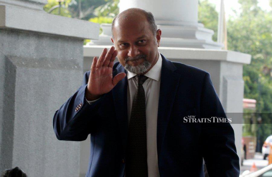 Lim’s counsel, Gobind Singh Deo, contended that the monies were not meant to be given to his client but for then prime minister Datuk Seri Najib Razak instead. - NSTP/HAIRUL ANUAR RAHIM