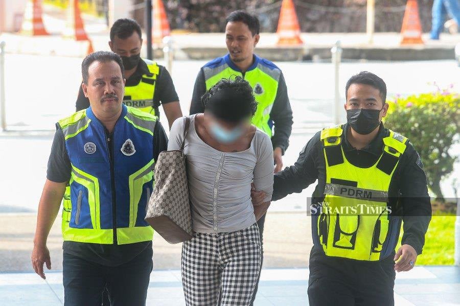 The accused, Hamid Khan Samoon, 43, made the plea after the charges were read in the interpreter's presence before Judge Mohd Kafli Che Ali. - NSTP/GENES GULITAH