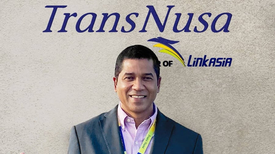 TransNusa group chief executive officer (CEO) Datuk Bernard Francis. 