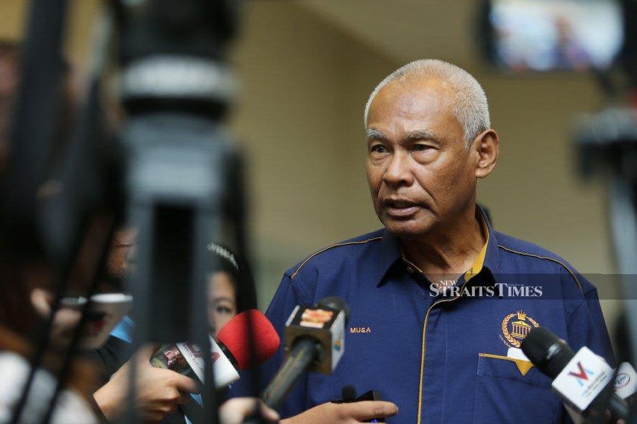Former inspector-general of police Tan Sri Musa Hassan has again courted controversy.- NSTP/ROHANIS SHUKRI