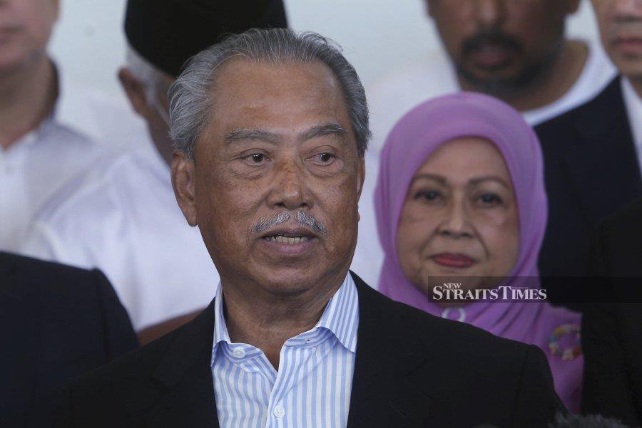 Former prime minister Tan Sri Muhyiddin Yassin said the decision to charge him in court was reached even before his statement was recorded by the MACC. - NSTP/MOHAMAD SHAHRIL BADRI SAALI