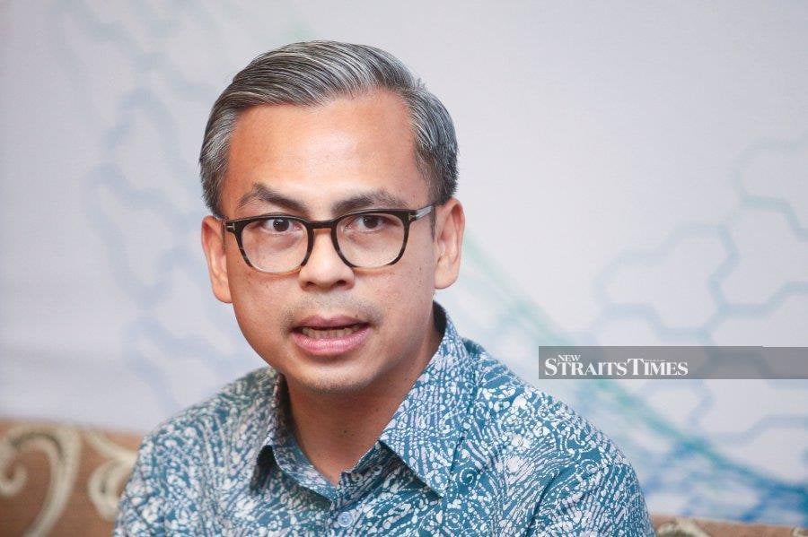 Unity government spokesman Fahmi Fadzil said there is a difference between freedom of expression and freedom to spread slander. - NSTP file pic