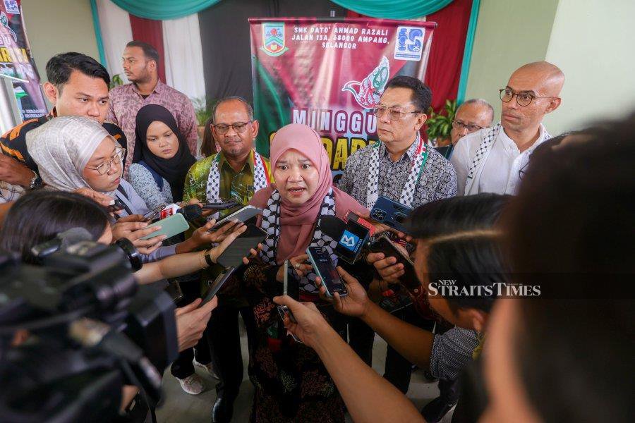 Its minister, Fadhlina Sidek expressed her support for such a decision since it is aligned with the ministry's direction, which focuses on holistic assessment rather than examinations. -NSTP/ASWADI ALIAS