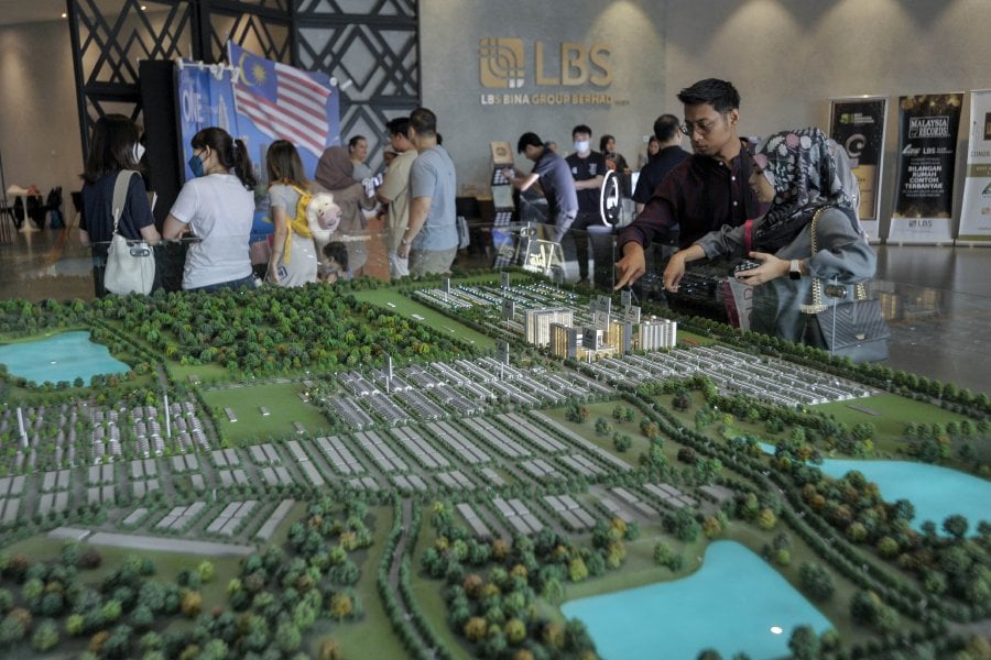 LBS Bina Group Bhd is lowering its sales target for the year to RM1.8 billion despite ramping up new property launches this year, after it missed its RM2 billion sales target in 2023. NSTP/AIZUDDIN SAAD