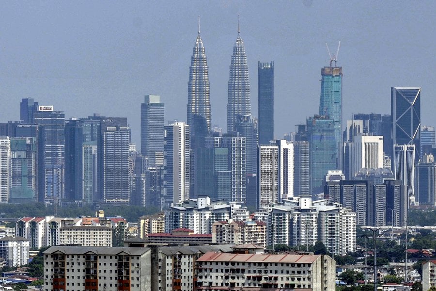Malaysia is expected to experience a slightly stronger economic growth momentum of four to 4.5 percent in 2024, supported by resilient private consumption, a stronger labor market, and global trade diversion, according to MARC Ratings. NSTP/AIZUDDIN SAAD