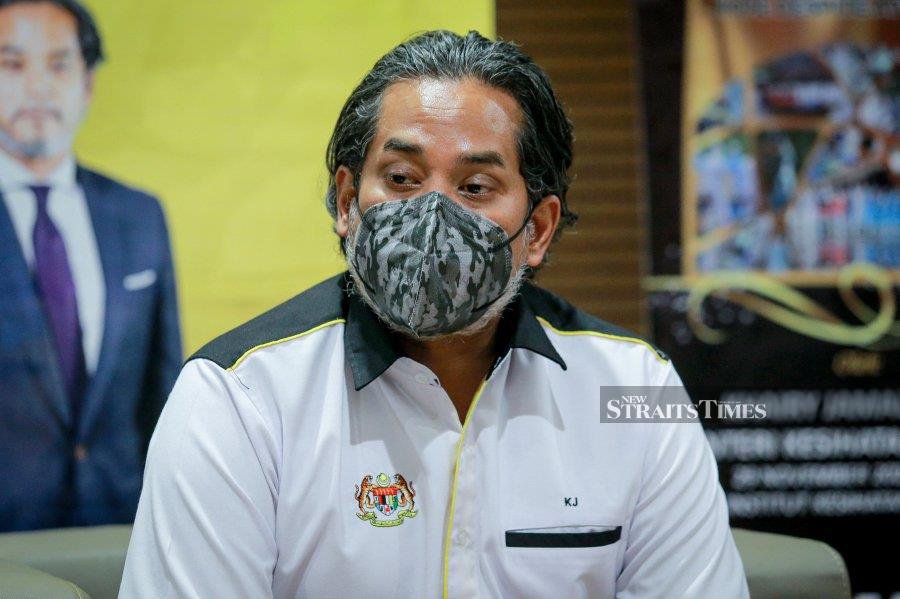 Health Minister Khairy Jamaluddin said there was no need for the move as there were now regular screenings conducted at Parliament. - NSTP/ASYRAF HAMZAH
