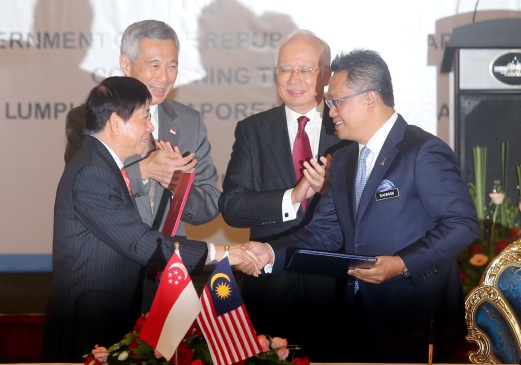 Malaysia And Singapore Sign Historic High-speed Rail Mou 