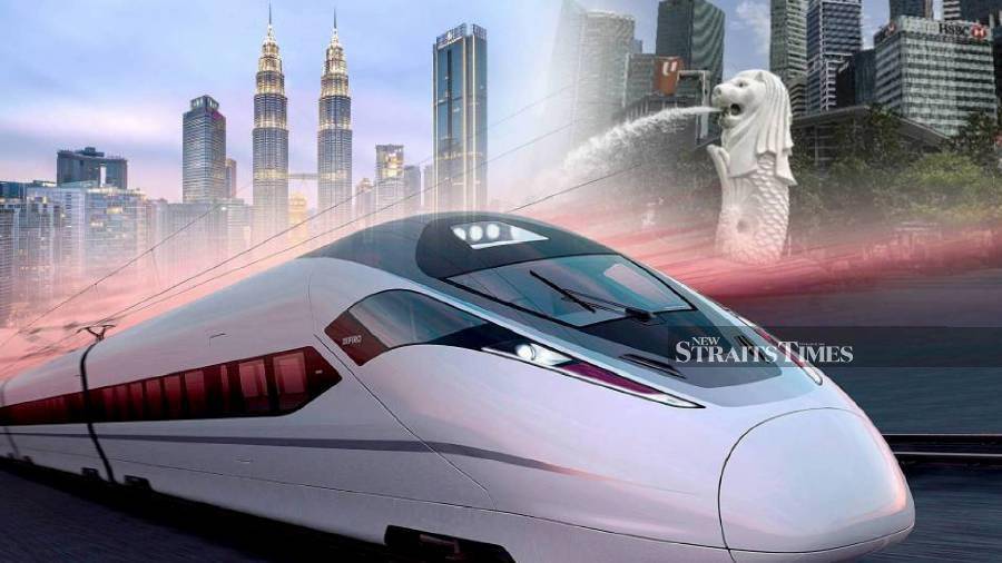 Johor Menteri Besar Datuk Onn Hafiz Ghazi said that prompt execution of the Kuala Lumpur-Singapore high-speed rail (KL-SG HSR) and light rail transit (LRT) is required.  