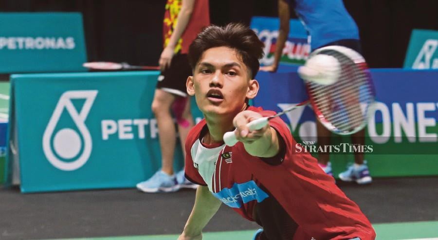 Haikal is eager to make a swift impact with his partner Choong Hon Jian by winning the Orleans Masters in France on March 12-17. NSTP/ASWADI ALIAS.