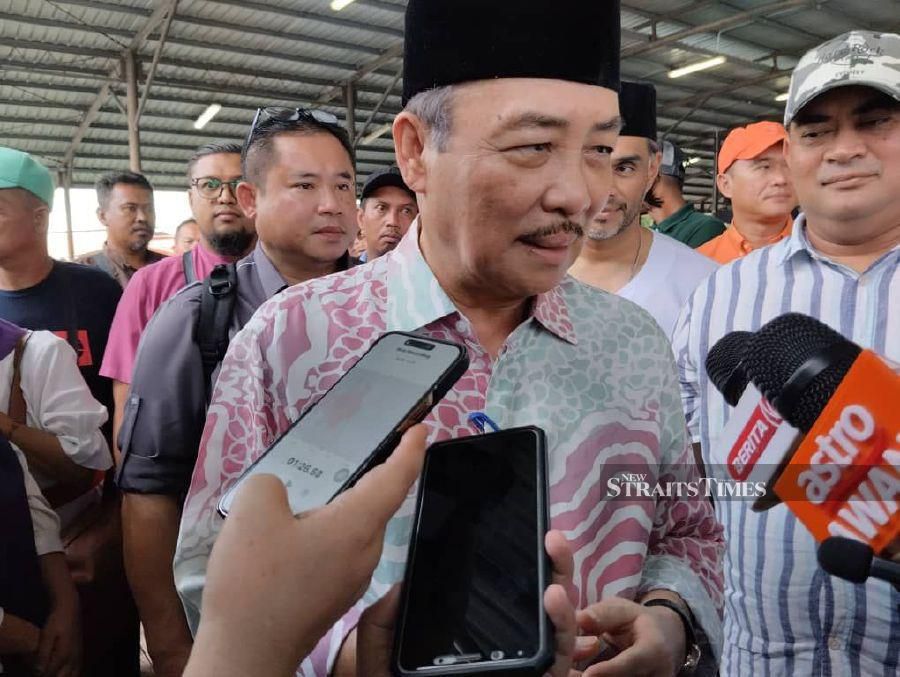 Chief Minister Datuk Seri Hajiji Noor said as of today, the state government has not imposed any restrictions against the Merlimau state assembly. - NSTP/ OLIVIA MIWIL
