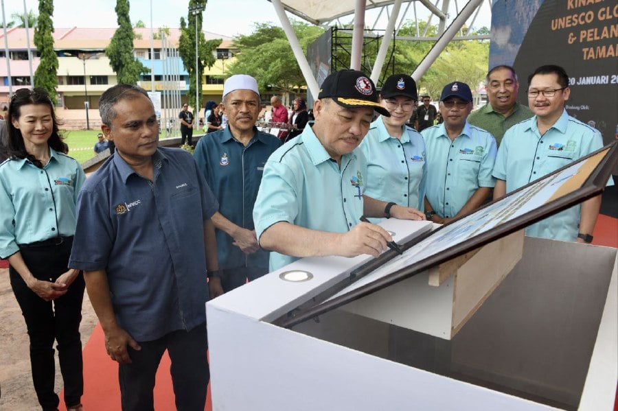Sabah Chief Minister Datuk Seri Hajiji Noor said that the geopark provides numerous opportunities for the community, emphasising income growth through tourism activities and cultural preservation in the respective areas. - Pic courtesy of Sabah Chief Minister Dept
