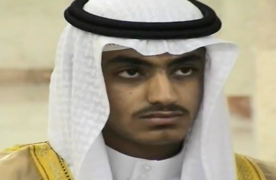 A screen grab from an undated handout video made available in 2018 by the Central Intelligence Agency (CIA) shows Hamza bin Laden, the son of late al-Qaeda leader Osama bin Laden who was killed 2011 Abbottabad, Pakistan by the special forces of USA. Hamza bin Laden, who according to USA is regarded as emerging new leader of Al-Qaeda, is alleged to be somewhere at the Pakistani-Afghanistan border. EPA photo