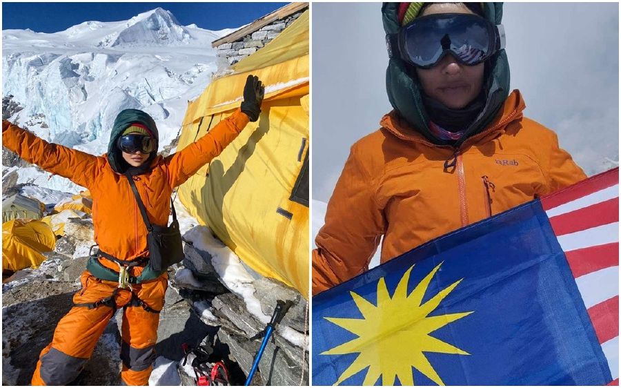 Datin Harveen Kaur embarked on this arduous journey and reached the summit on Apr 11. - Pic credit Datin Harveen Kaur