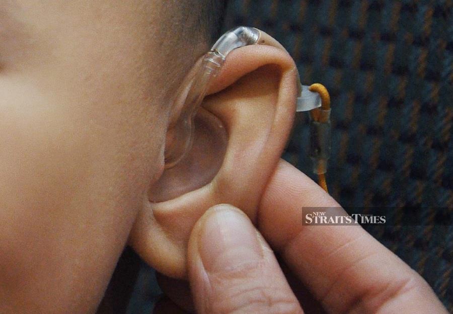 Childhood hearing loss isn’t just a concern; it’s a pressing public health issue with far-reaching consequences for a child’s growth and happiness. - NSTP file pic