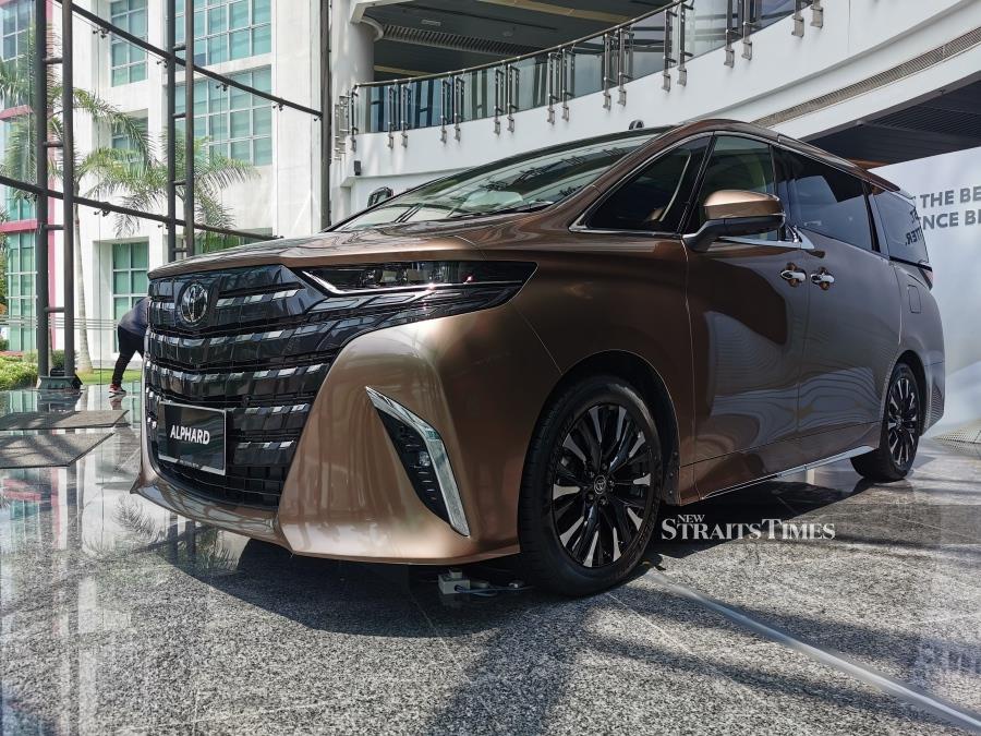 The Alphard (pictured) and Vellfire have been given a number of updates inside out along with the use to the latest TNGA platform.
