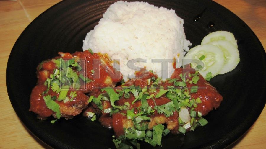 Grouper fillet rice is a simple dish prepared right.