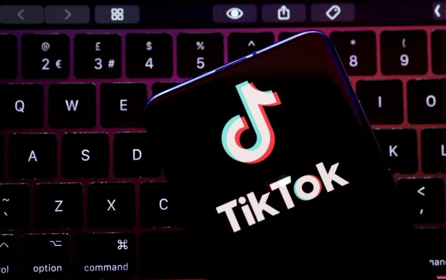 In a blog post, TikTok said US views of the hashtag "standwithisrael" garnered 46 million views between Oct 7 and Oct. 31, compared with 29 million views of the hashtag "standwithpalestine" over the same period. - REUTERS Pic