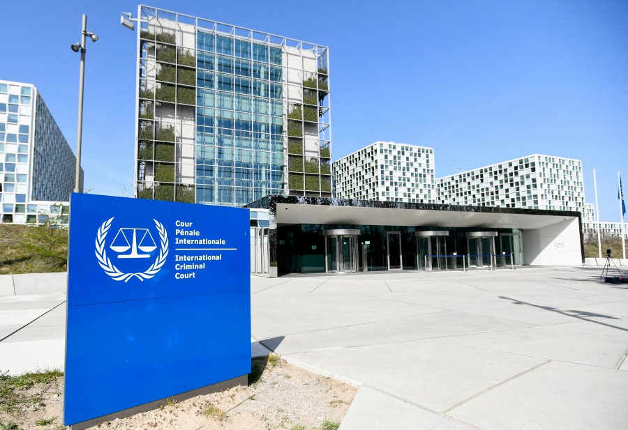 An exterior view of the International Criminal Court in The Hague, Netherlands, March 31, 2021. REUTERS