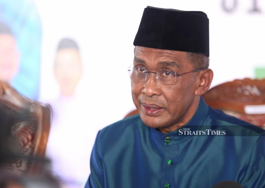 Pas secretary general Datuk Seri Takiyuddin Hassan said the party regrets the prime minister's slanderous accusations that implied PN's election campaign had been funded by gaming companies. - NSTP/NIK ABDULLAH NIK OMAR
