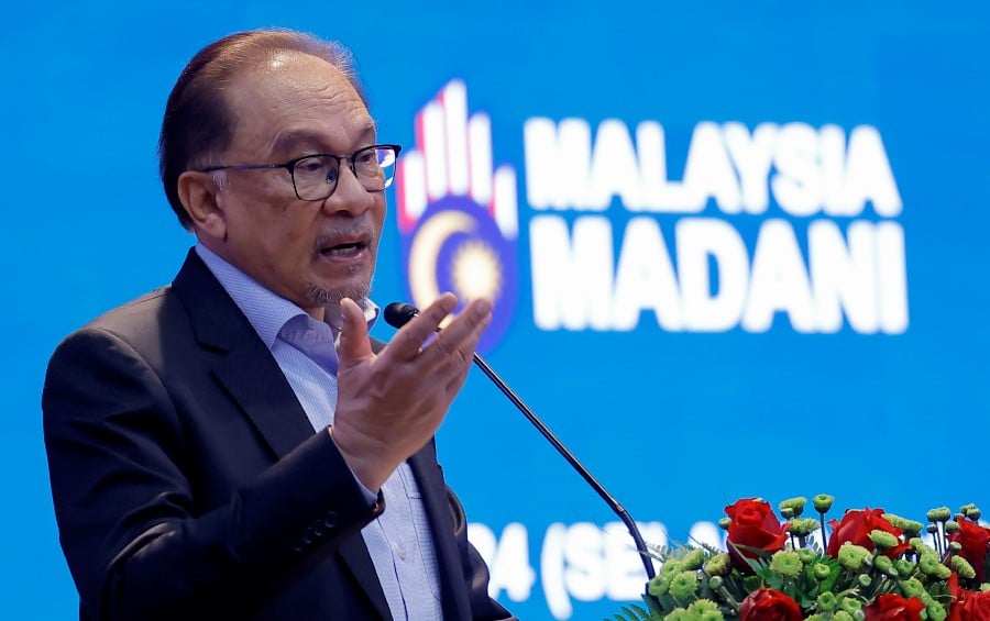 Prime Minister Datuk Seri Anwar Ibrahim. -- BERNAMA FILEPIC
