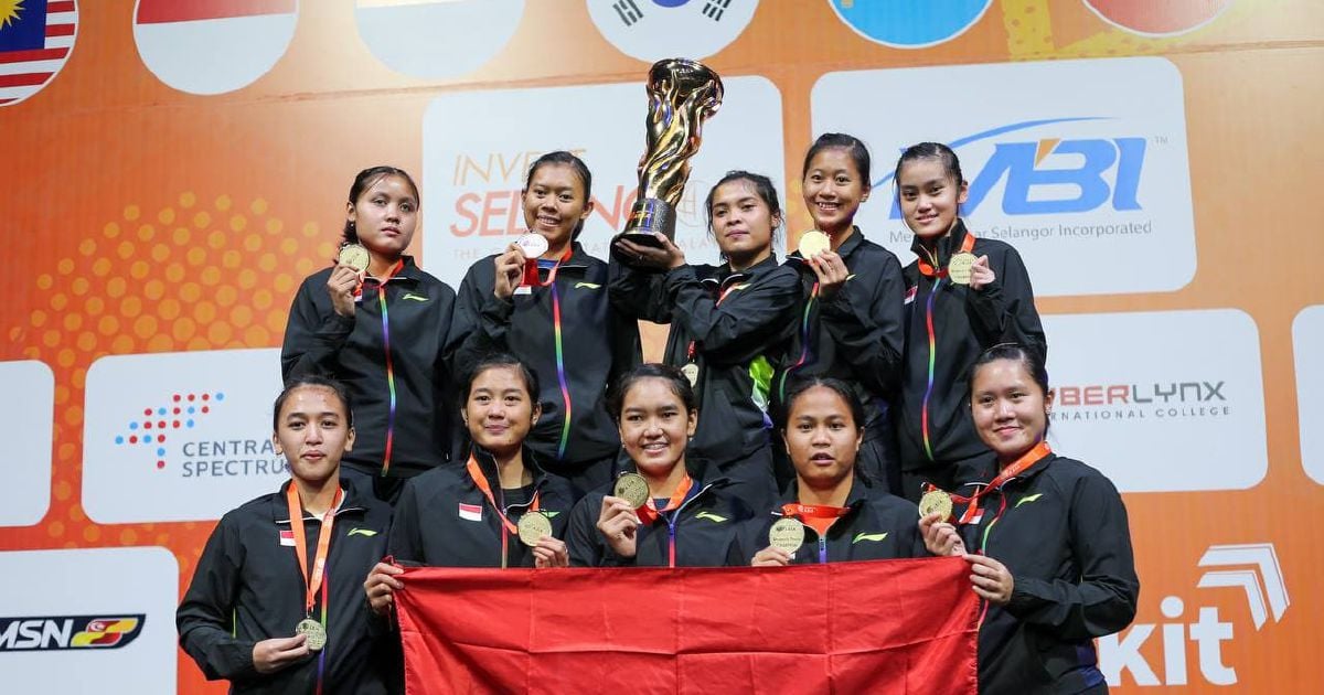 Indonesia crowned women's Asia Team champions