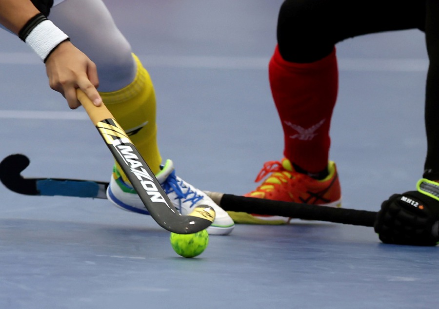 The national men’s team went on a goal spree to thrash Hong Kong 24-0 in the Sultan Nazrin Shah Cup International Indoor Hockey Championship today (November 8). - Bernama file pic