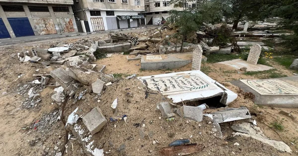 Israeli military bulldozes 16 cemetaries in Gaza: Report [WATCH] | New ...