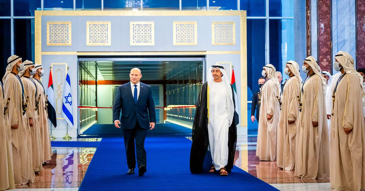 Israeli PM on historic visit to UAE