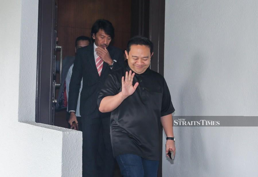 The Sessions Court here today (November) allowed the prosecution’s application to jointly try the money laundering and corruption charges related to the Jana Wibawa project faced by former Bersatu Information chief Datuk Wan Saiful Wan Jan. - NSTP/ASWADI ALIAS