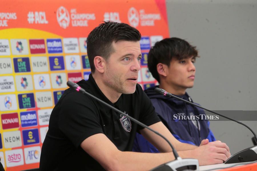 JDT head coach Esteban Solari said the win over the Korean club was sweet revenge, and that it was a fantastic result to beat the 2012 and 2020 ACL champions. - NSTP/NUR AISYAH MAZALAN
