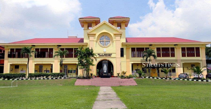 SMK IJ Convent Johor Bahru. - NSTP/ZAIN AHMED.
