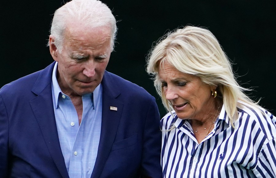 First lady Jill Biden tested positive for Covid-19 and was experiencing “mild symptoms,” the White House announced Tuesday. - AFP file pic