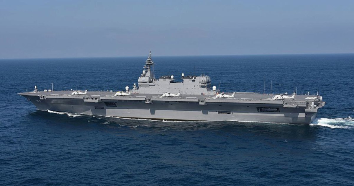 Japan deploys heli carrier JS Izumo to safeguard Indian, Pacific Oceans ...