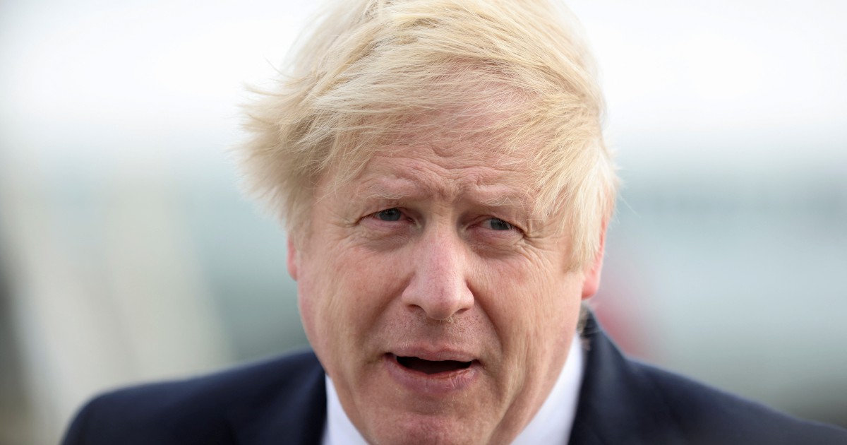 UK's Johnson submits his response to 'partygate' probe