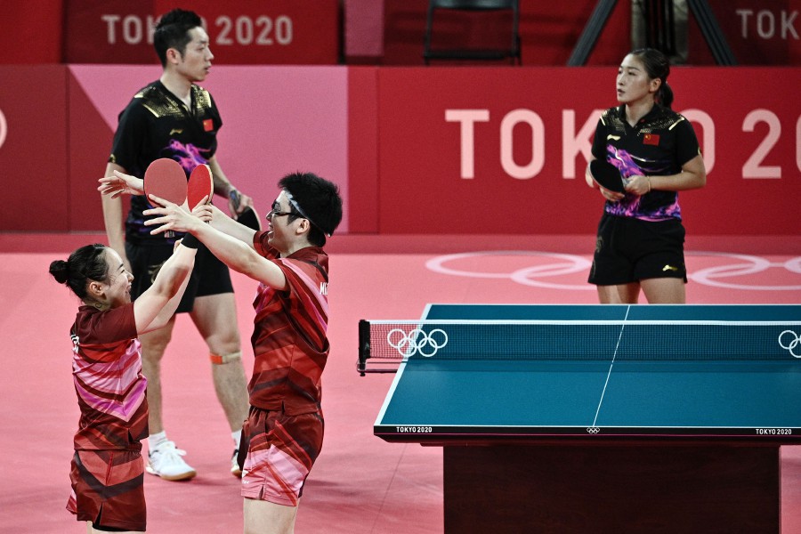 Mixed Doubles Table Tennis Olympics 7gni826s Fyzvm There were two