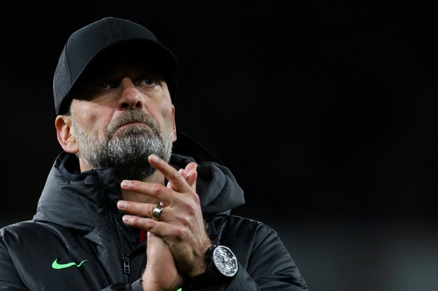 Jurgen Klopp has rejected suggestions that Liverpool rushed players back too soon after Trent Alexander-Arnold, Thiago Alcantara and Dominik Szoboszlai all suffered setbacks after returning to action. - AFP pic