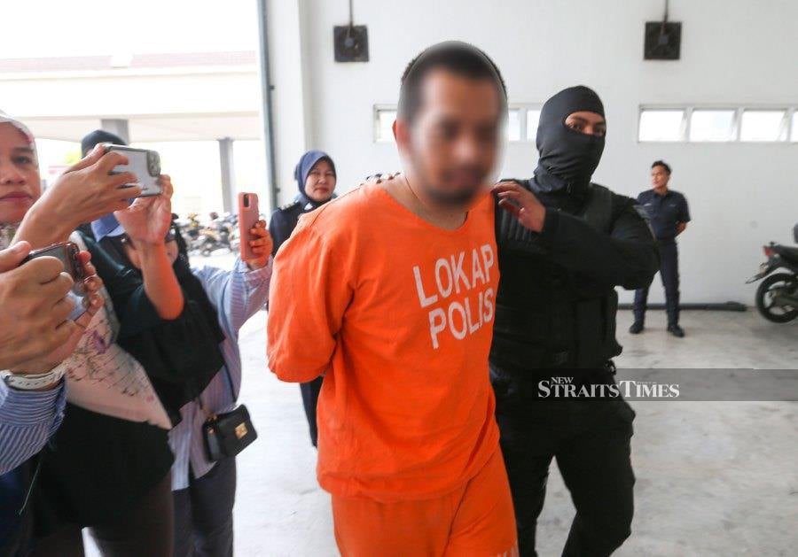 Police today obtained a further five-day remand order against the suspected gunman of the April 14 Kuala Lumpur International Airport (KLIA) shooting.- NSTP/NIK ABDULLAH NIK OMAR