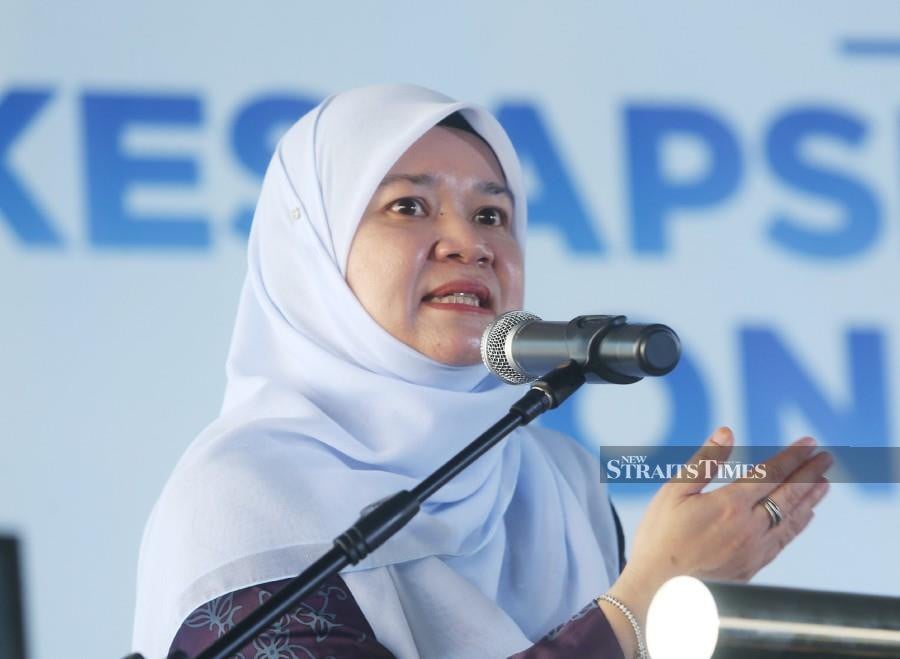 Education Minister Fadhlina Sidek led the country’s delegation to the 42nd session of the General Conference of United Nation Educational, Scientific and Cultural Organisation (Unesco) in Paris, France from Nov 7 until yesterday. NSTP/ROHANIS SHUKRI