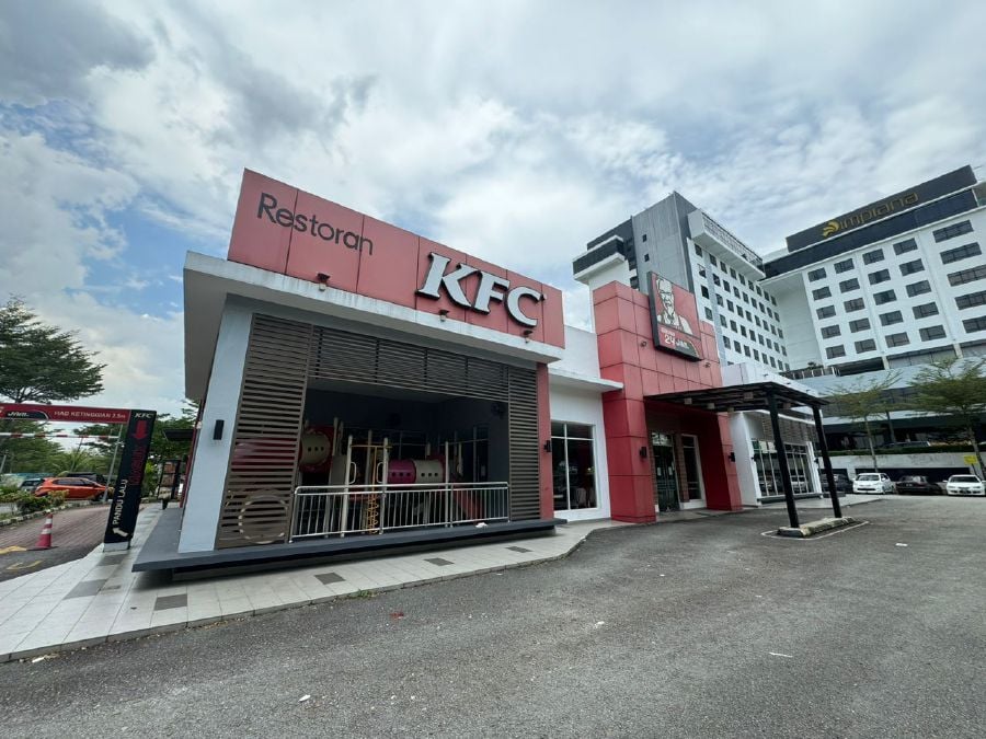 The fast-food landscape in Johor has been hit hard, with 15 KFC outlets facing temporary suspensions due to ongoing economic challenges and boycotts. - NSTP/NUR AISYAH MAZALAN