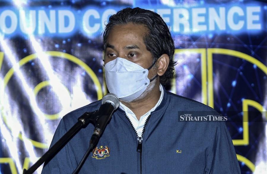 Health Minister Khairy Jamaluddin said the relevant information, among others, covered aspects of infection rate, the virulence of the Variant of Concern (VOC) and whether it was 'resistant to the effects of the vaccine. - NSTR/ AZIAH AZMEE