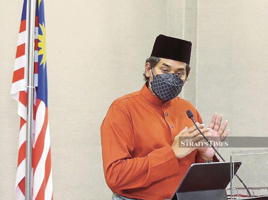 Health Minister Khairy Jamaluddin said the government will announce a framework to register certain Cannabidiol (CBD) products by next year. - NSTP/SAIFULLIZAN TAMADI 