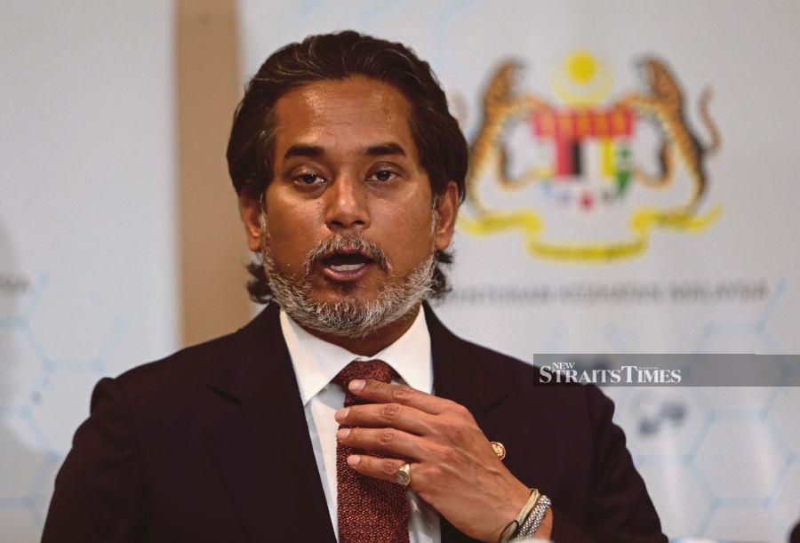 Health Minister Khairy Jamaluddin denied he received any monetary contribution from Ultra Kirana Sdn Bhd (UKSB) as claimed by a former company director at the High Court recently. - NSTP/MOHAMAD SHAHRIL BADRI SAALI